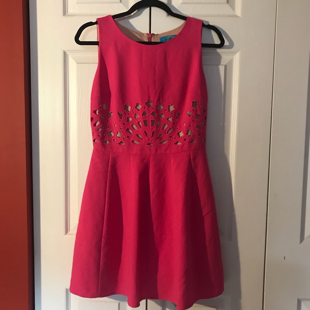 Buttons Brand Fit & Flare Dress-M